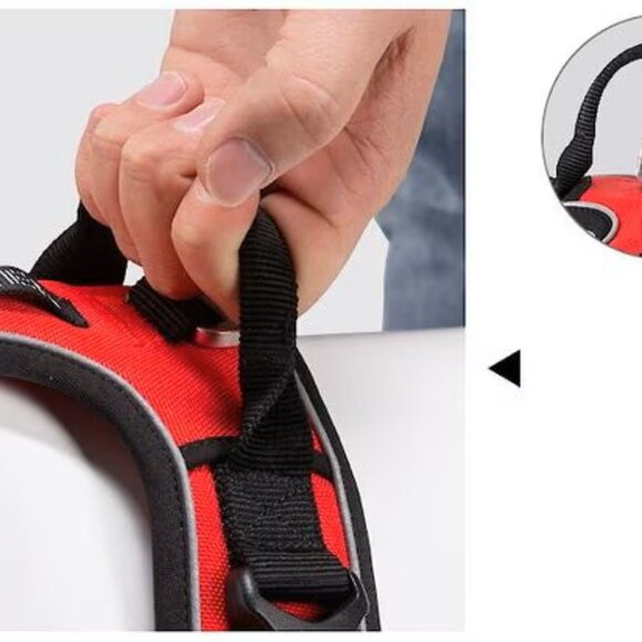 Chai's Choice Premium Polyester Reflective Front Clip Dog Harness, Small - Picture 5 of 12